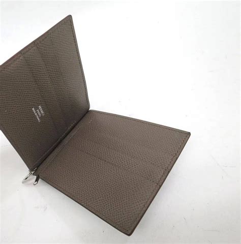 hermes clip wallet|Hermes card wallet men.